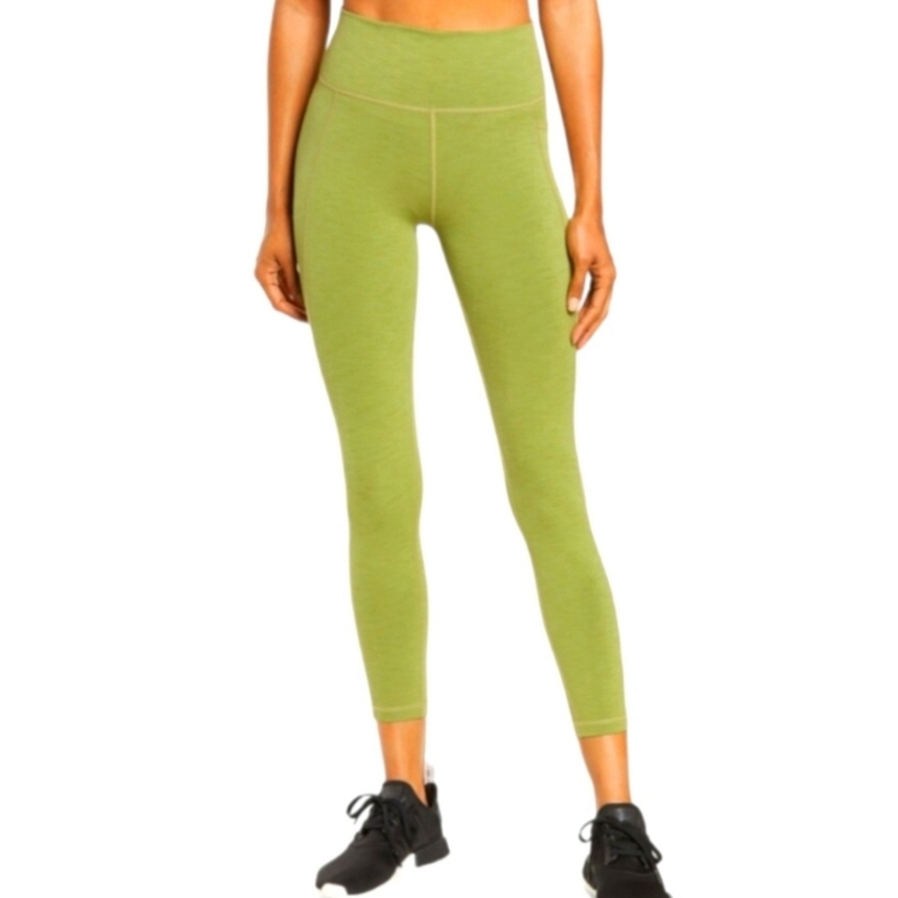 Sweaty Betty Super Sculpt 7/8 Length Leggings yellow Green Size Medium - Picture 16 of 16